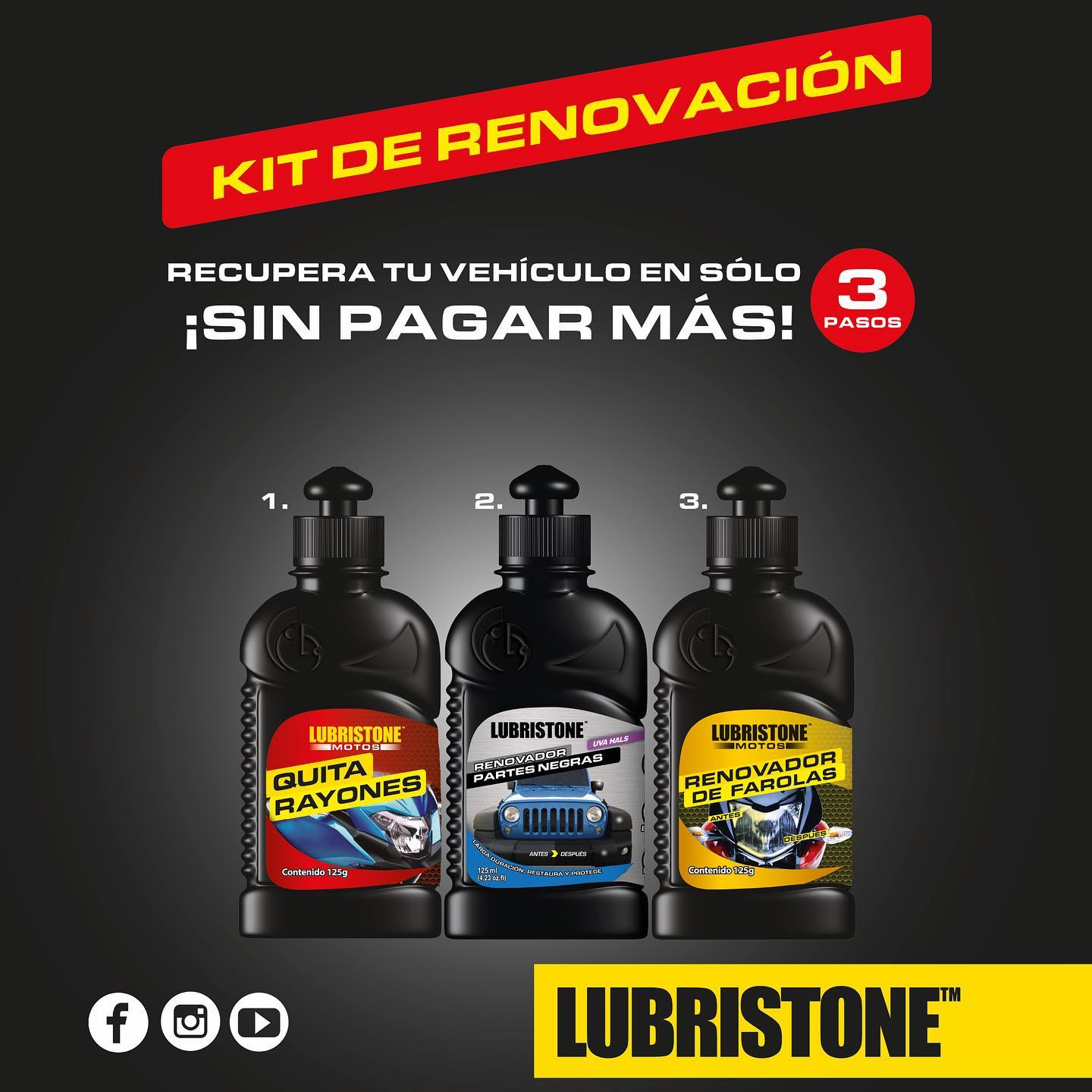 KIT RENOVACIÓN TOTAL LUBRISTONE.