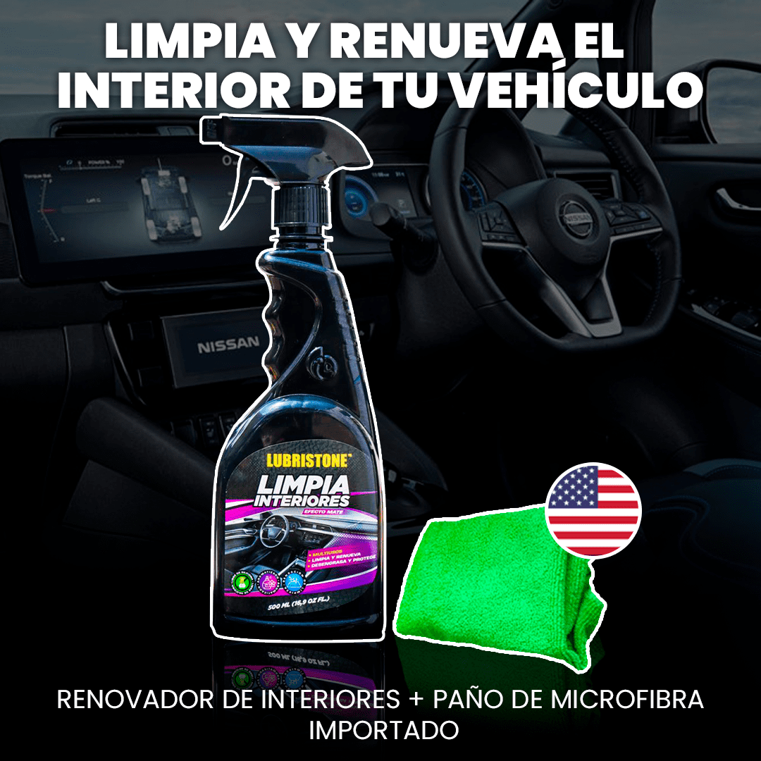 OFERTA RENOVADOR DE INTERIORES + PAÑO DE MICROFIBA IMPORTADO